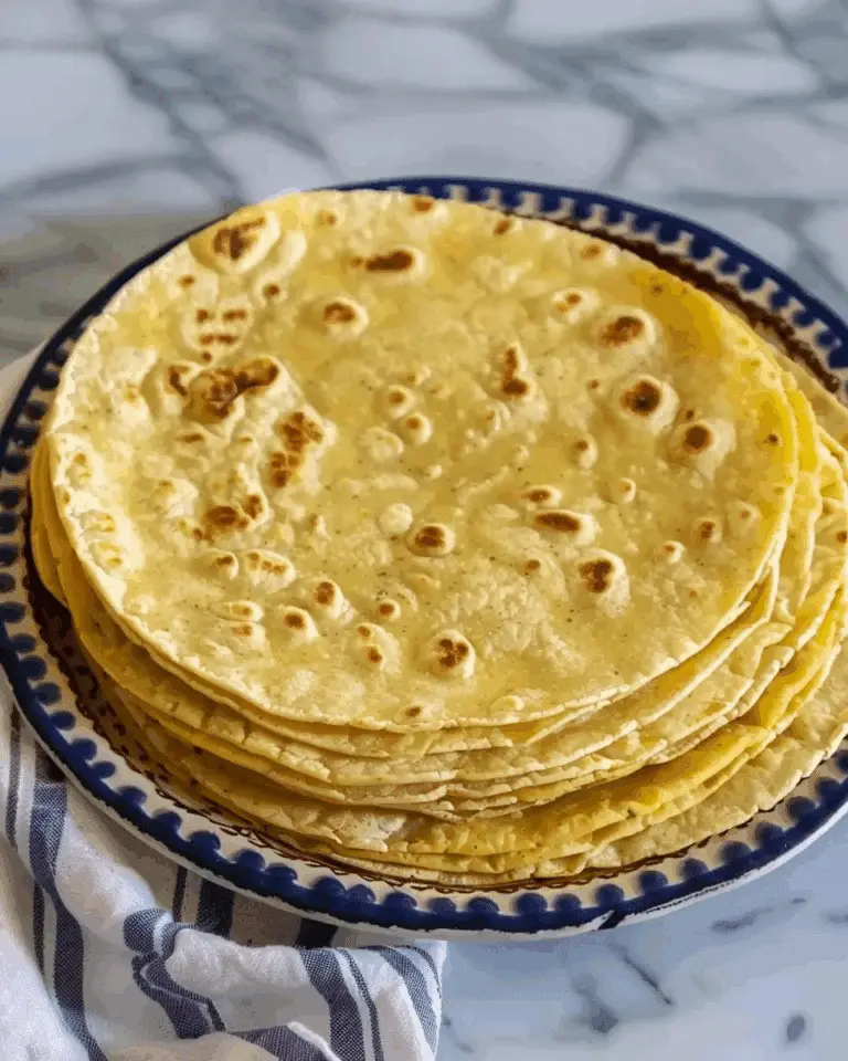 Homemade Corn Tortillas
