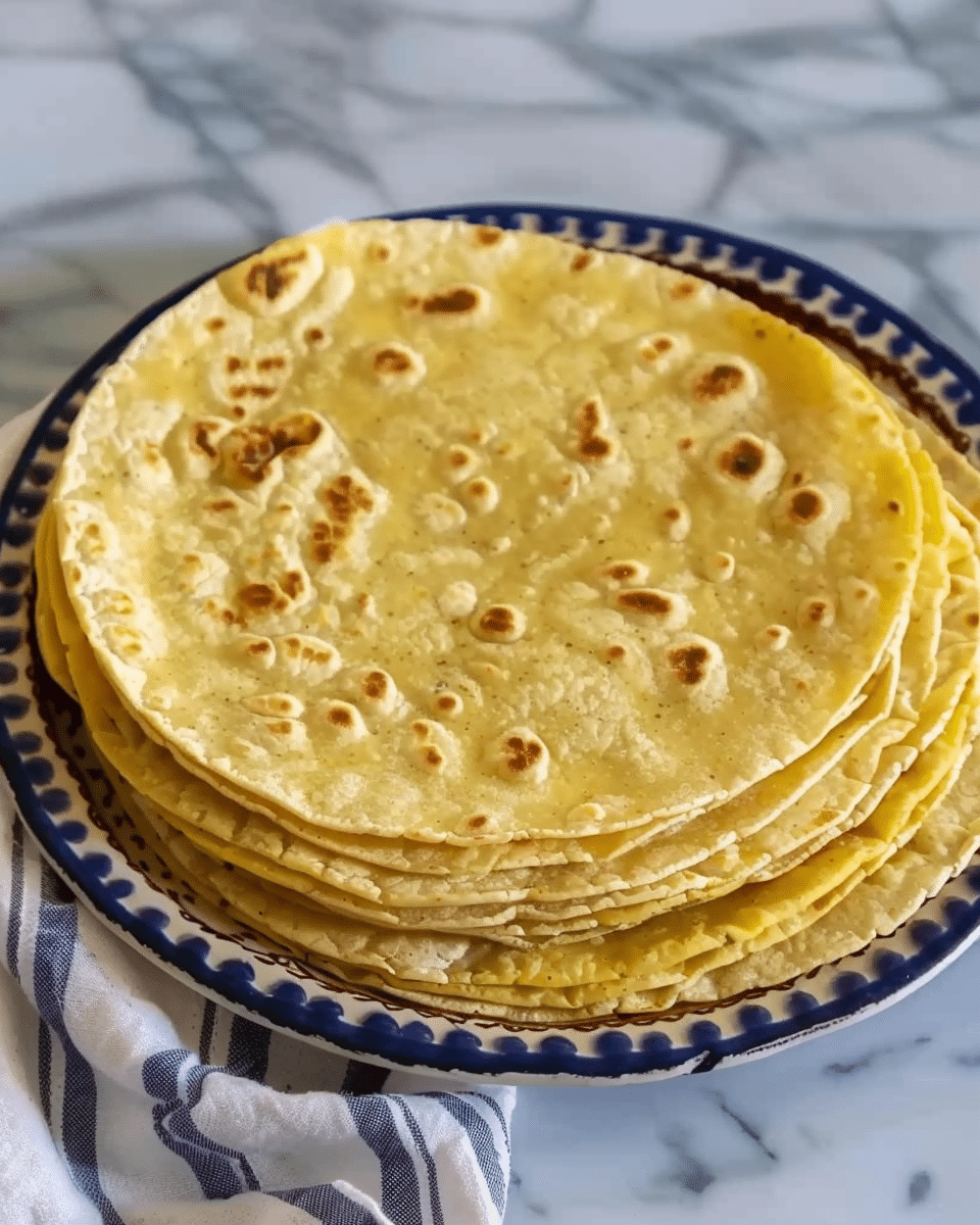 Homemade Corn Tortillas