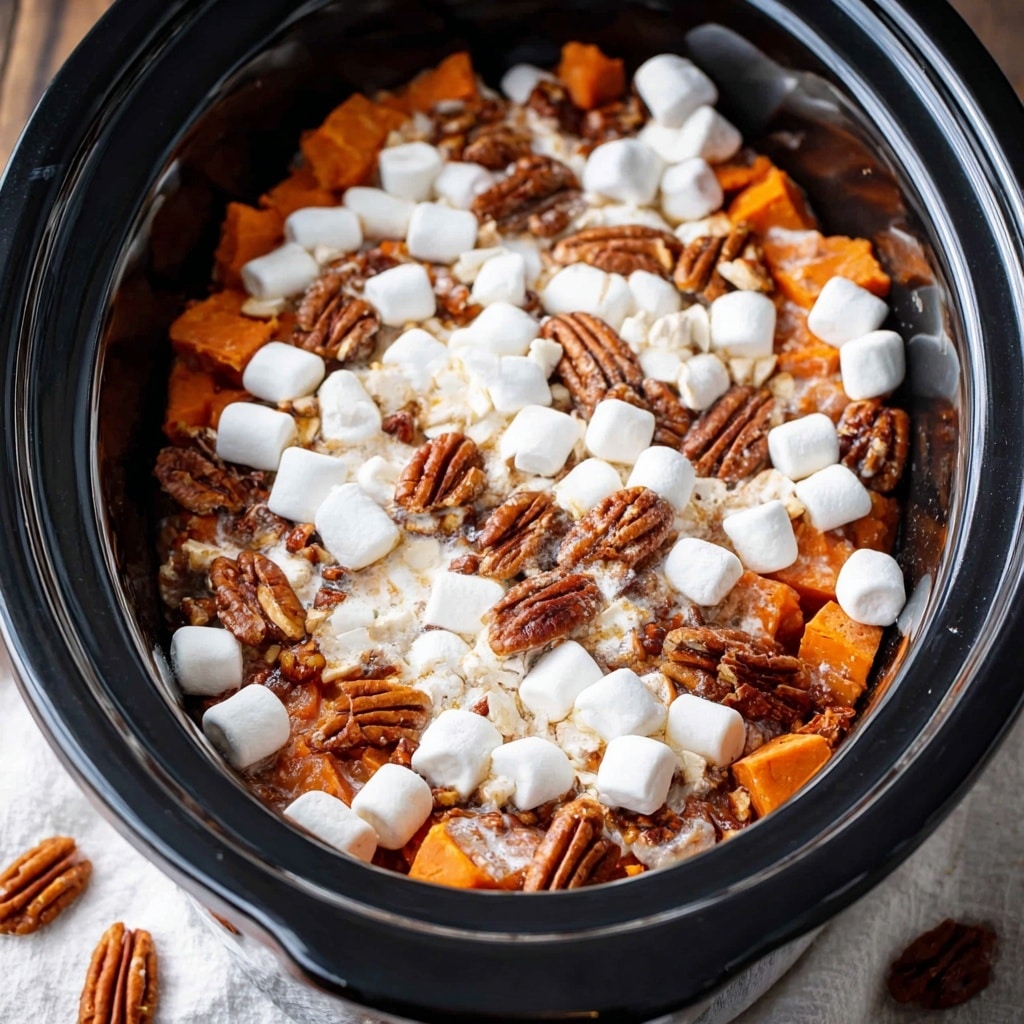 Slow Cooker Sweet Potato Casserole