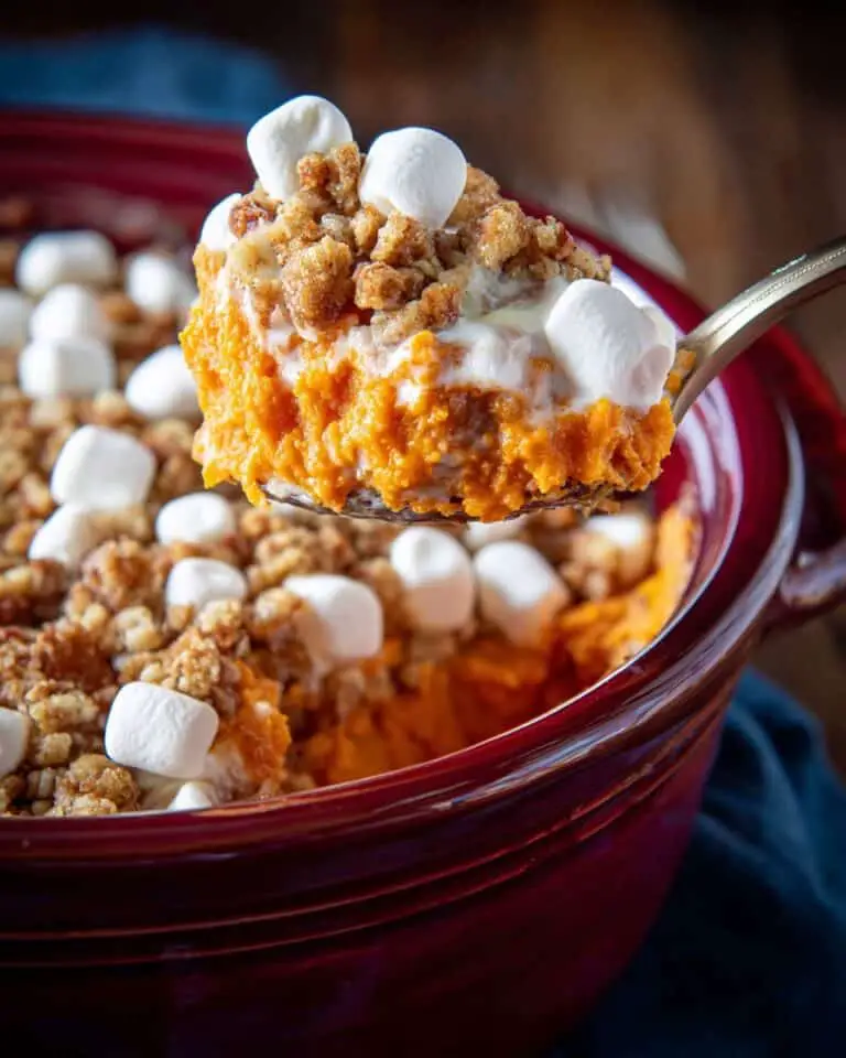 Slow Cooker Sweet Potato Casserole