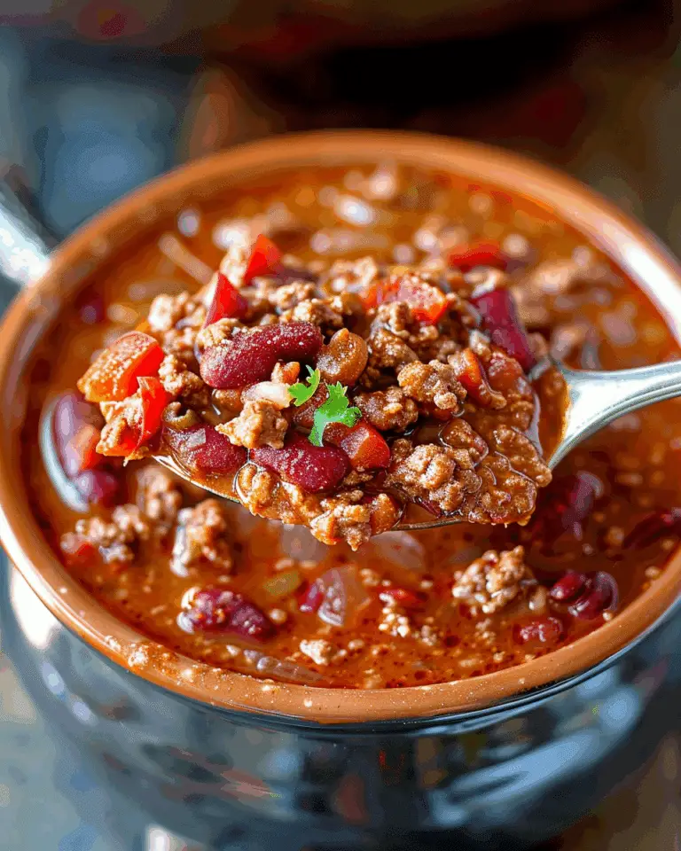 Crockpot Chili Recipe