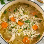 Hearty Chicken and Rice Soup