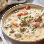 Easy Cheeseburger Soup
