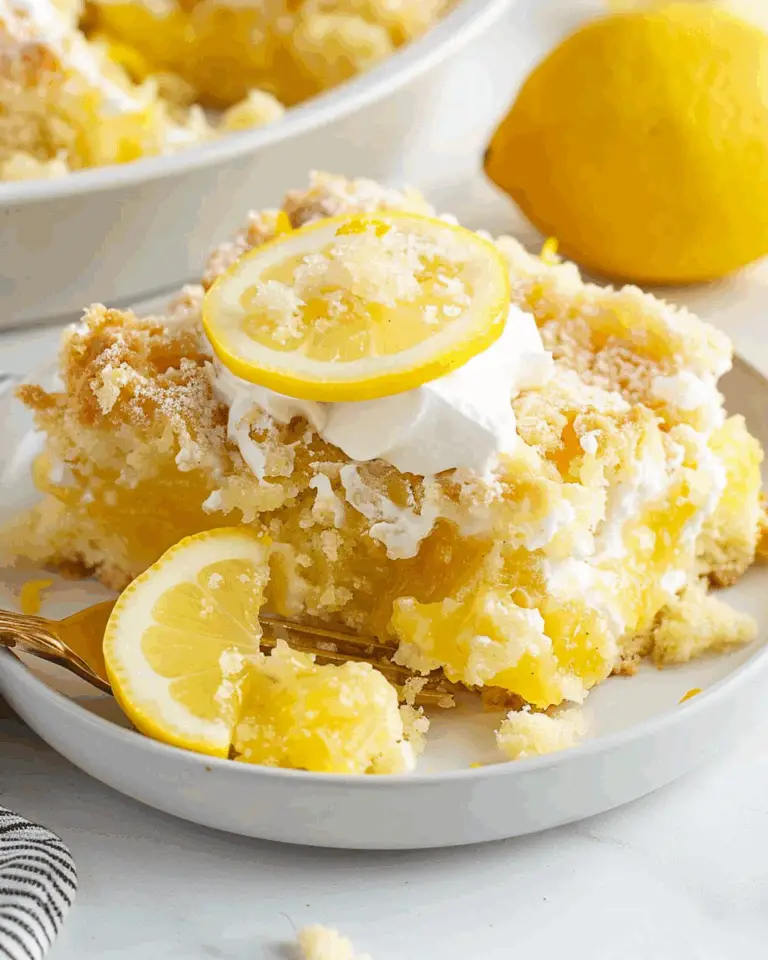 Lemon Dump Cake