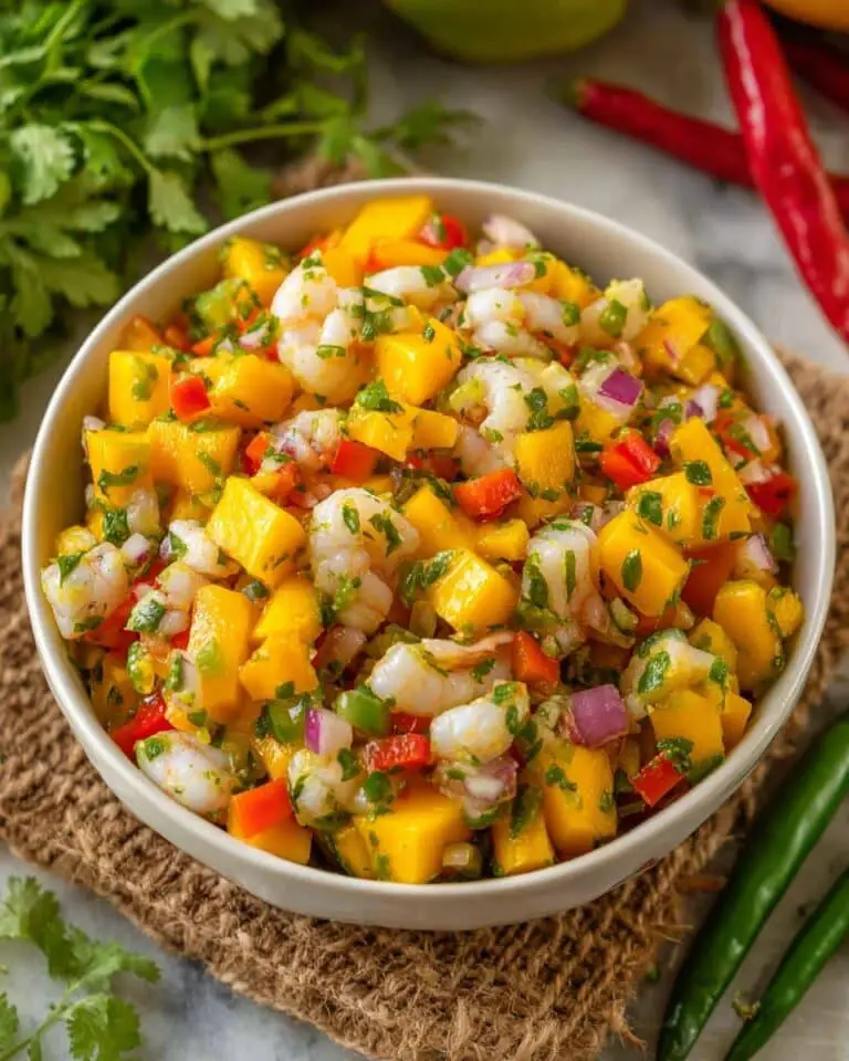 Mango Shrimp Ceviche
