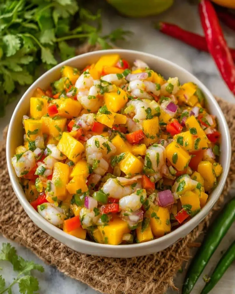 Mango Shrimp Ceviche