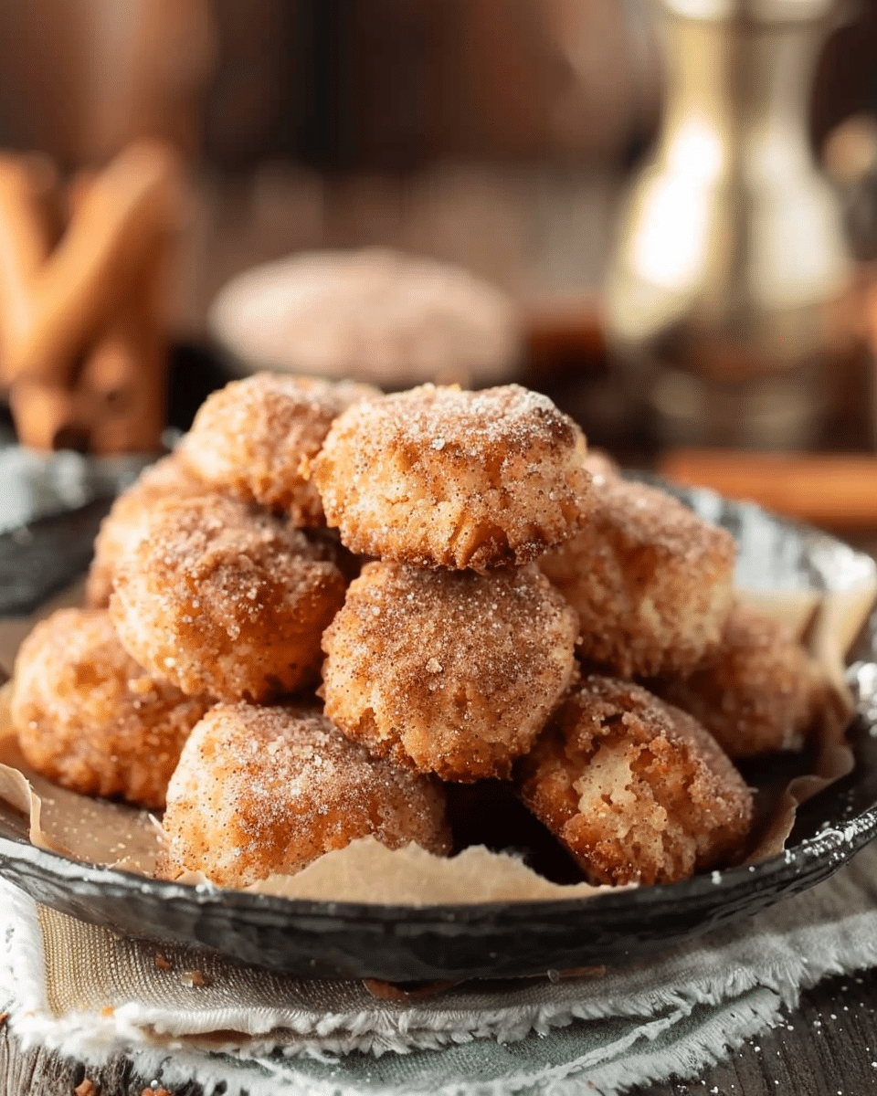 Cinnamon Sugar Biscuit Bites