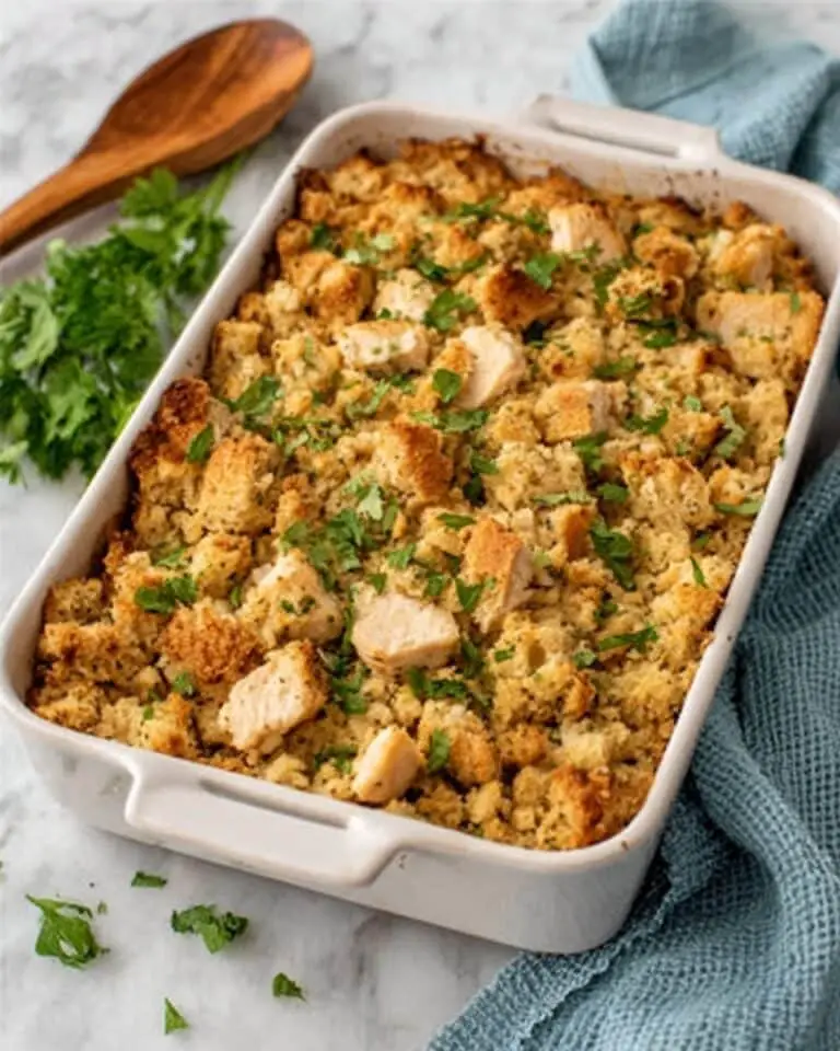 Dolly’s Chicken and Stuffing Casserole