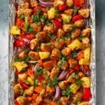 Hawaiian Chicken Sheet Pan