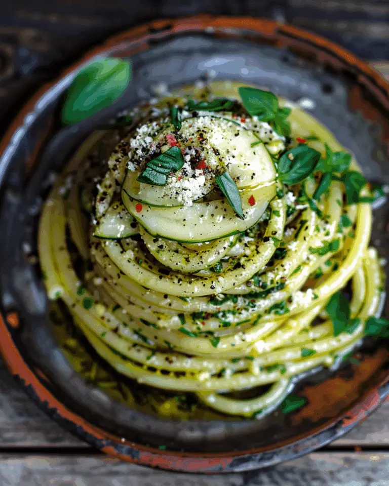 Simple Mediterranean Olive Oil Pasta