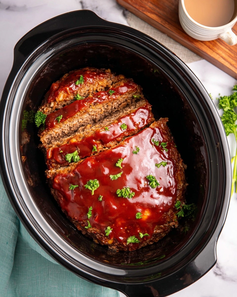 Crockpot Meatloaf
