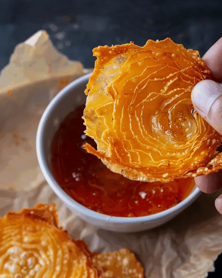 Cheesy Onion Crisps
