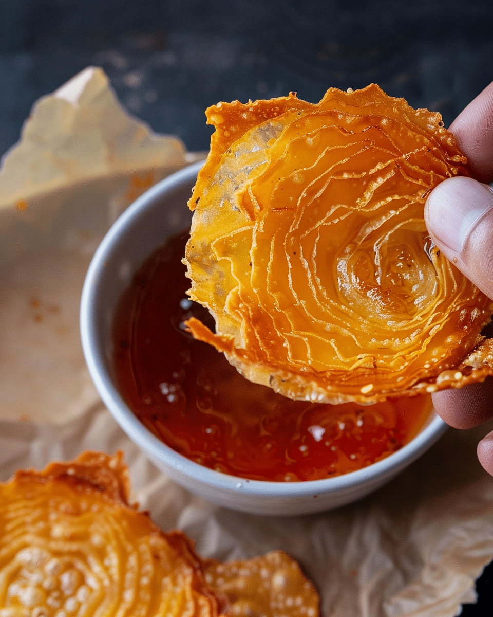 Cheesy Onion Crisps