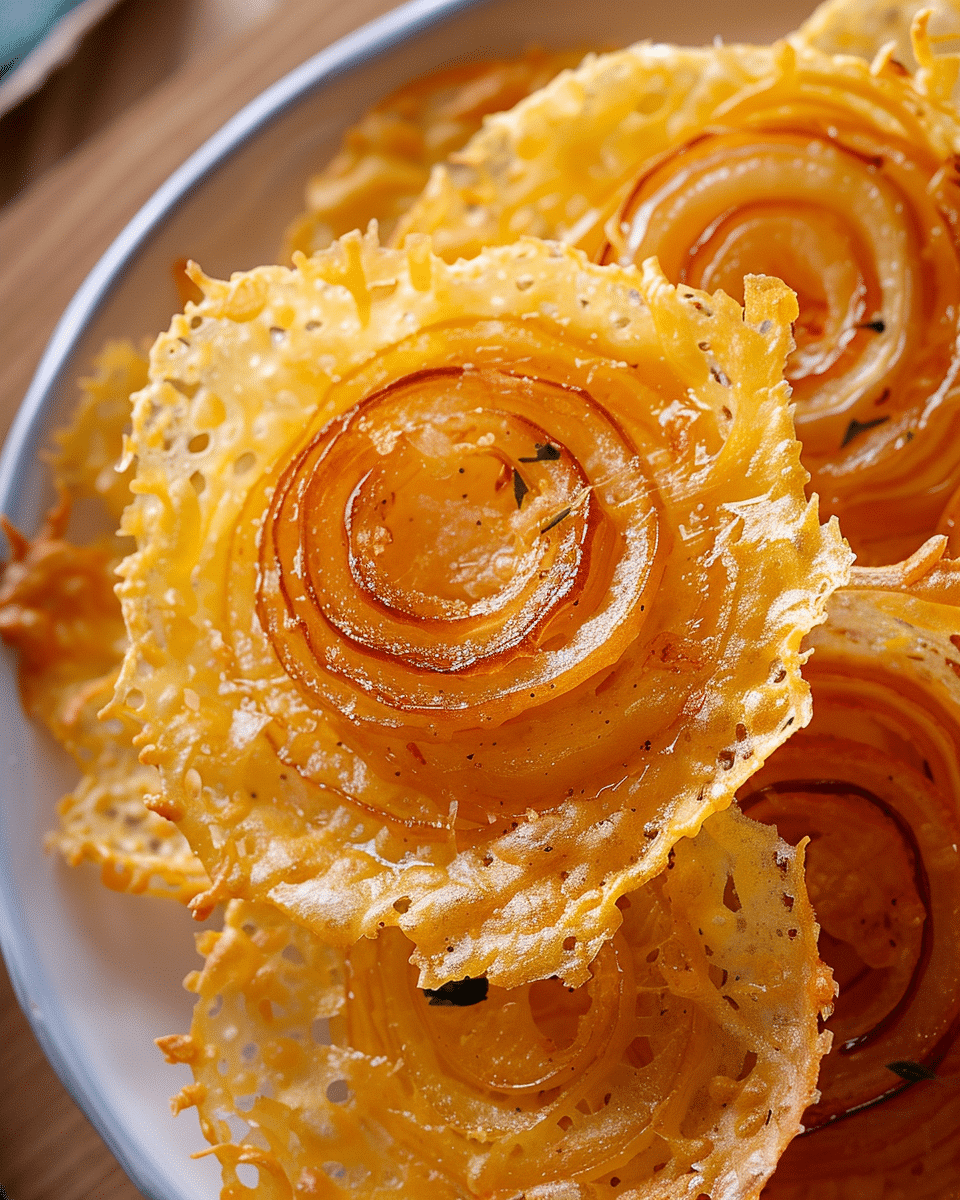 Cheesy Onion Crisps