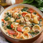 Spinach Tortellini Soup