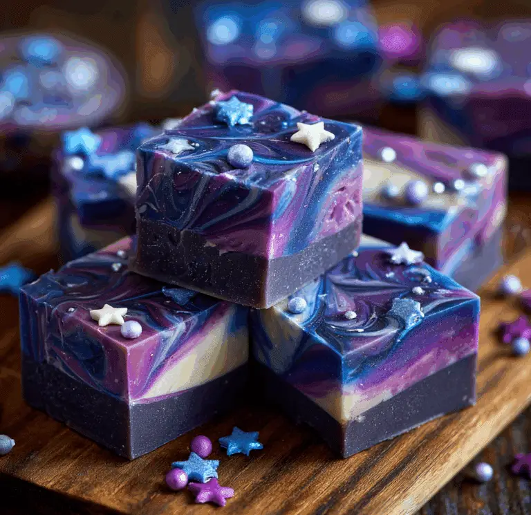 Midnight Galaxy Fudge