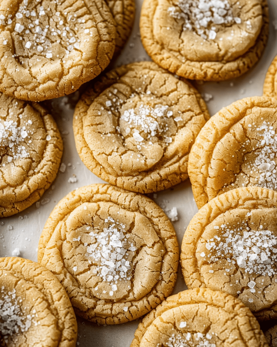 Salted Honey Cookies