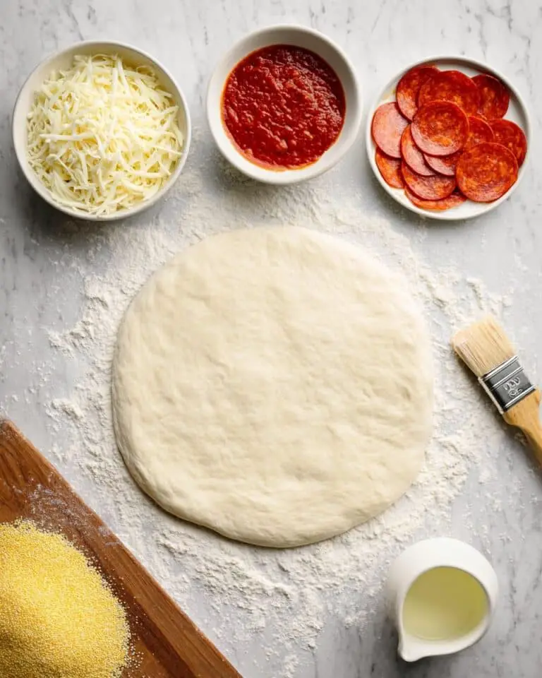 Homemade Pizza Dough Recipe