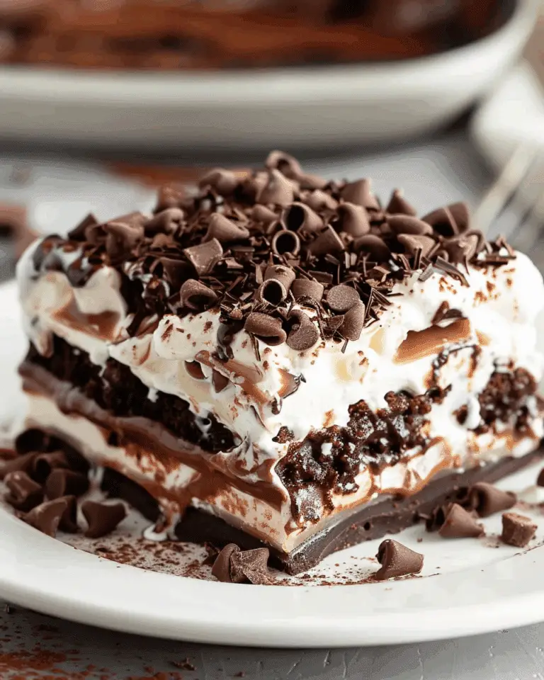 Chocolate Lasagna