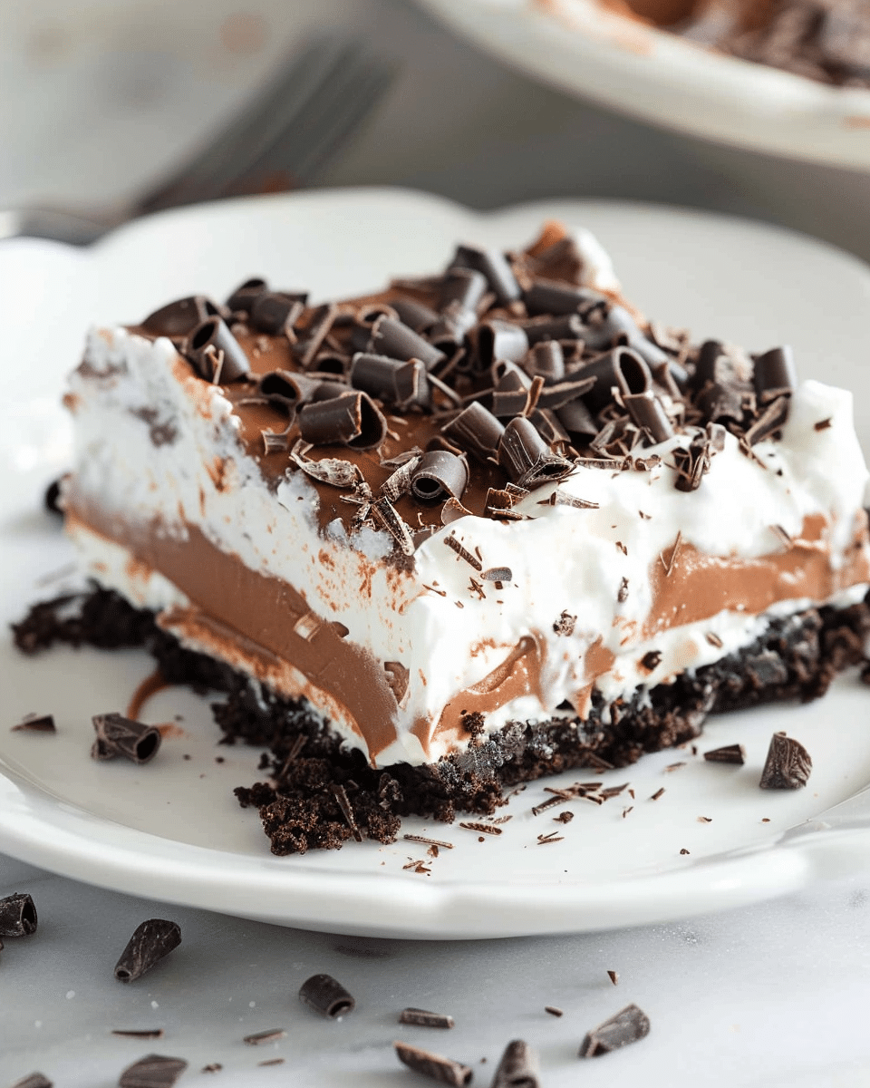 Chocolate Lasagna