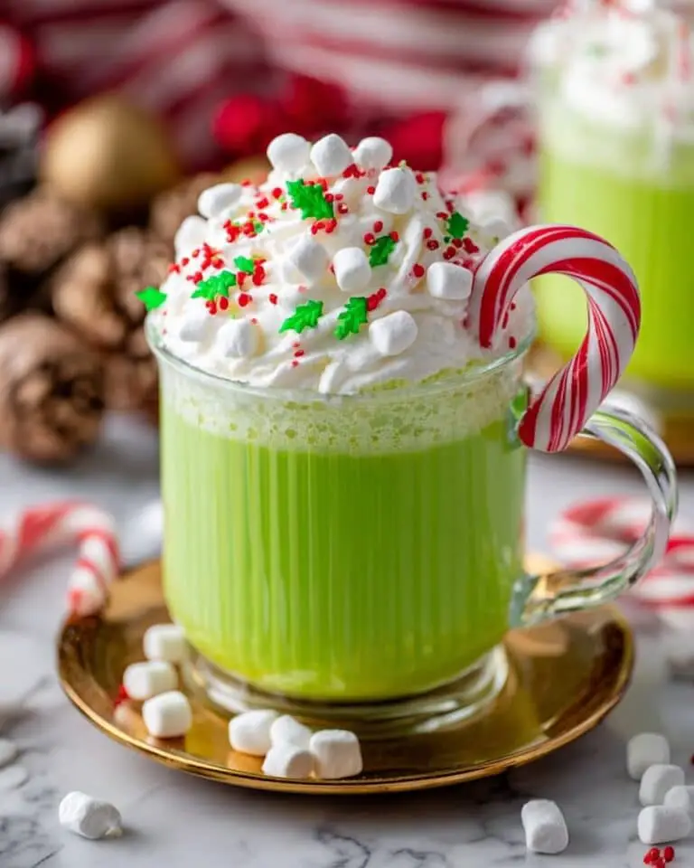 Cozy Grinch Hot Chocolate Recipe for Holiday Treats