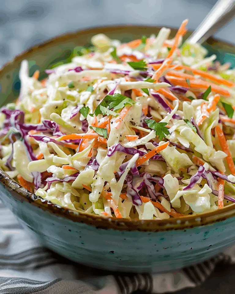 Creamy Yogurt Coleslaw