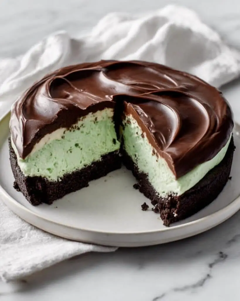 Mint Chocolate Cheesecakes