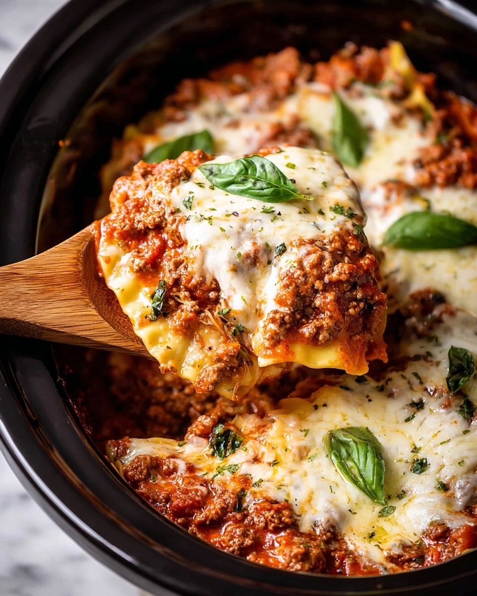 Slow Cooker Lasagna
