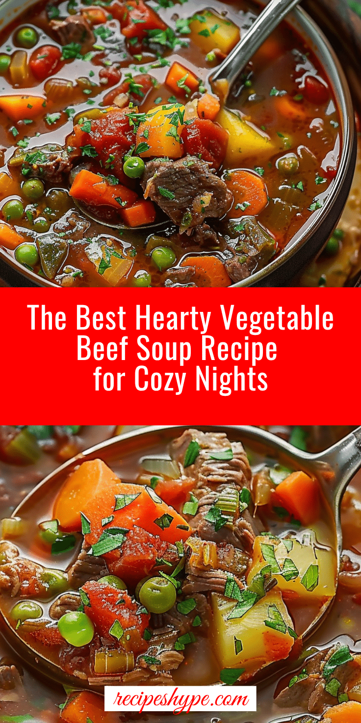 Hearty Vegetable Beef Soup