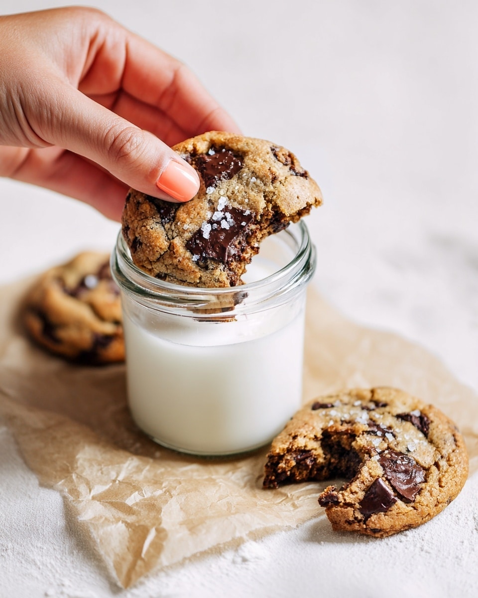 Browned Butter Toffee Chocolate Chip Cookies