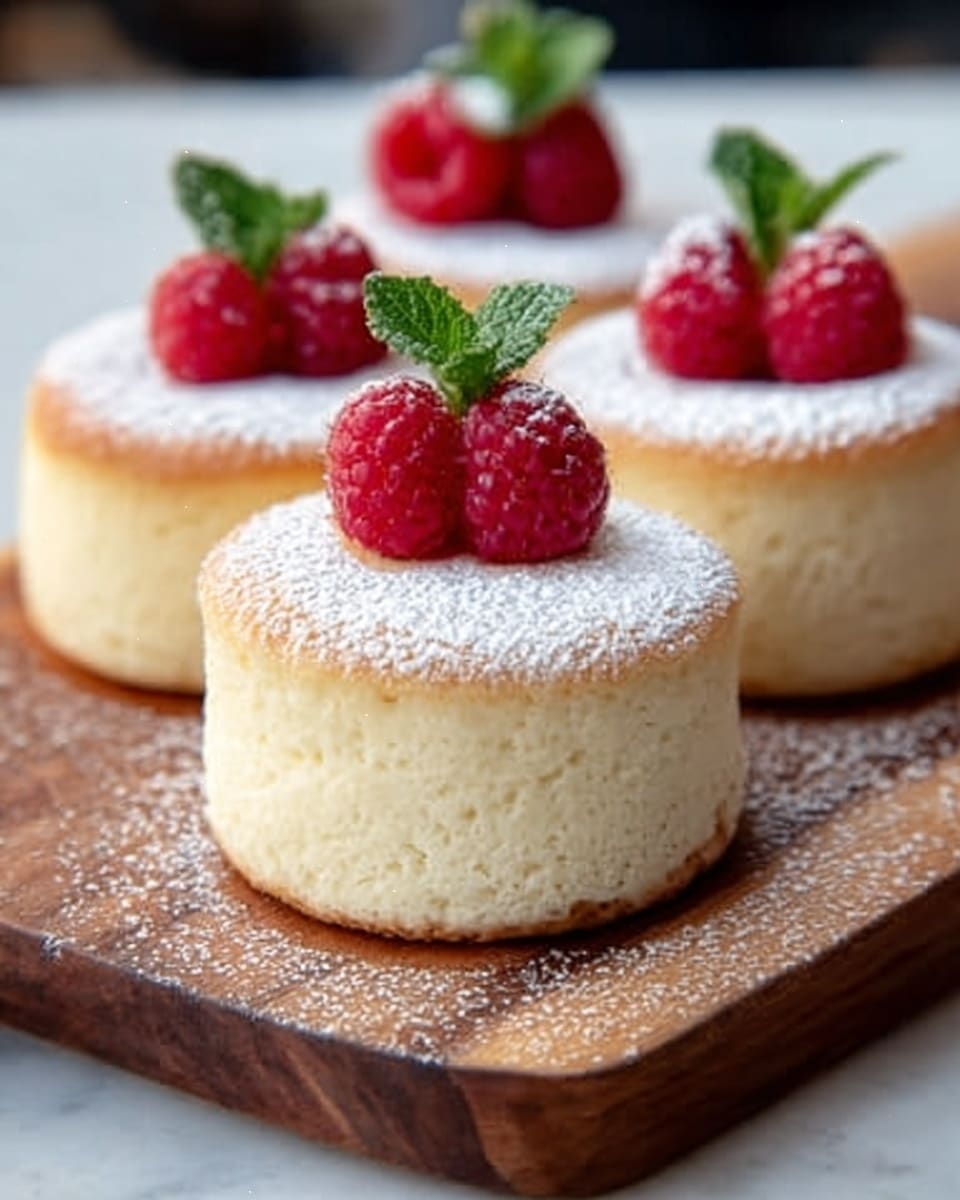 Japanese Cotton Cheesecake Cupcakes