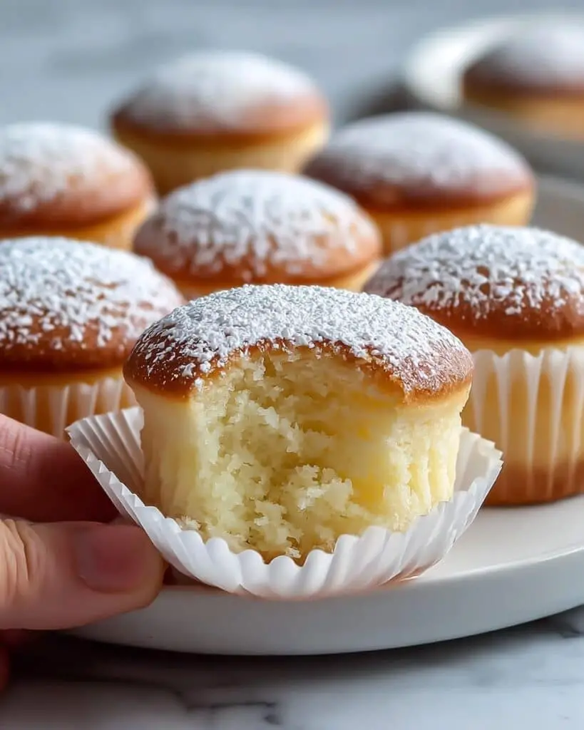 Japanese Cotton Cheesecake Cupcakes