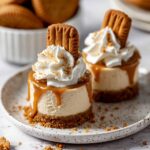 No-Bake Mini Biscoff Cheesecakes