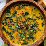 Thai-Inspired Red Lentil Soup with Coconut Milk