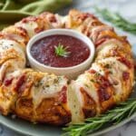Turkey Cranberry Crescent Ring