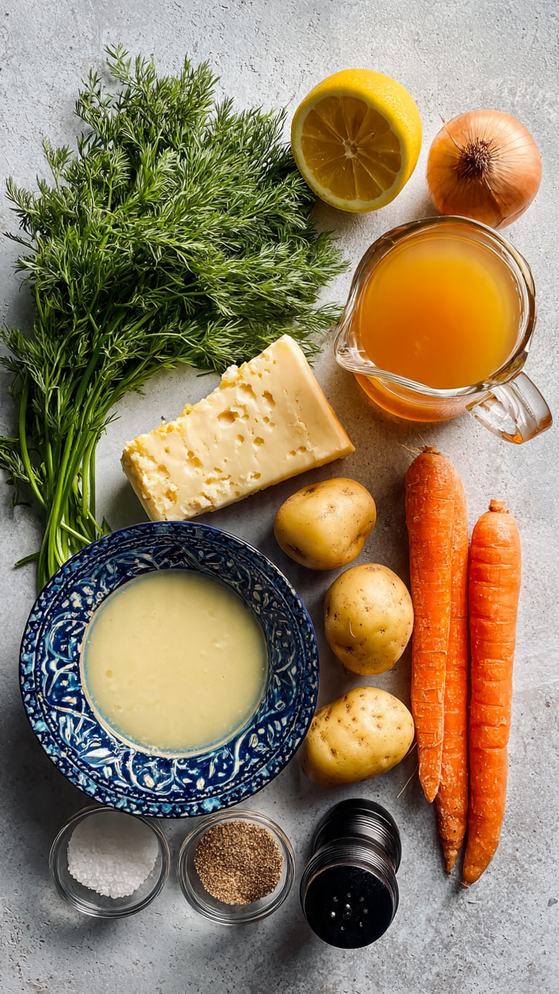 Creamy Potato & Dill Soup