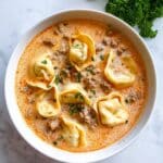 Creamy Tortellini Soup