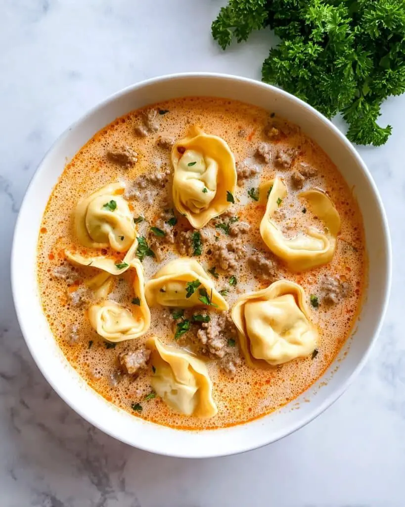 Creamy Tortellini Soup