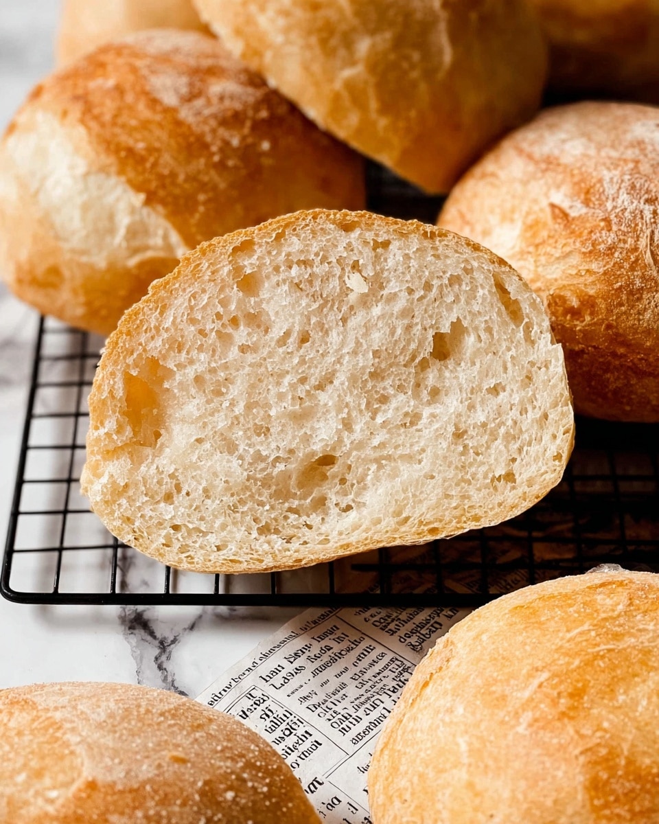 Small Batch Ciabatta Rolls