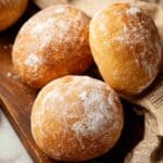 Small Batch Ciabatta Rolls