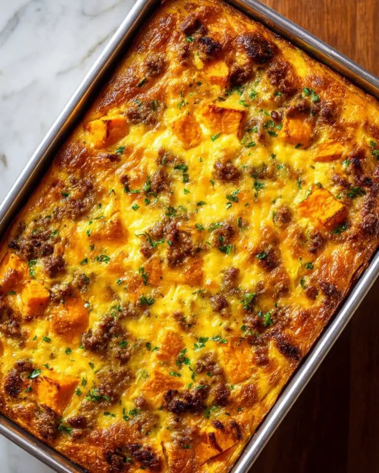 Easy Sweet Potato Egg Casserole