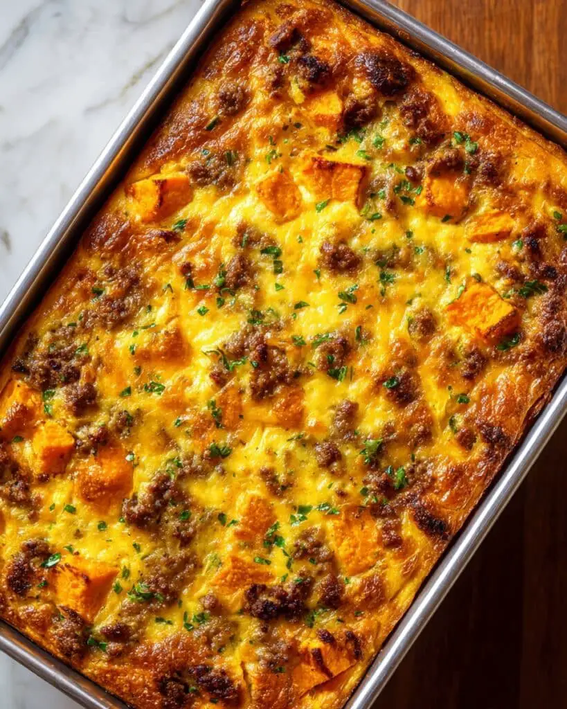 Easy Sweet Potato Egg Casserole