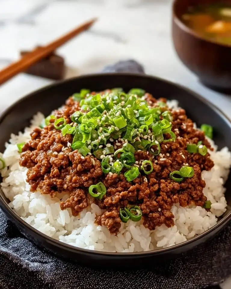 Korean-Inspired Ground Beef Bowls