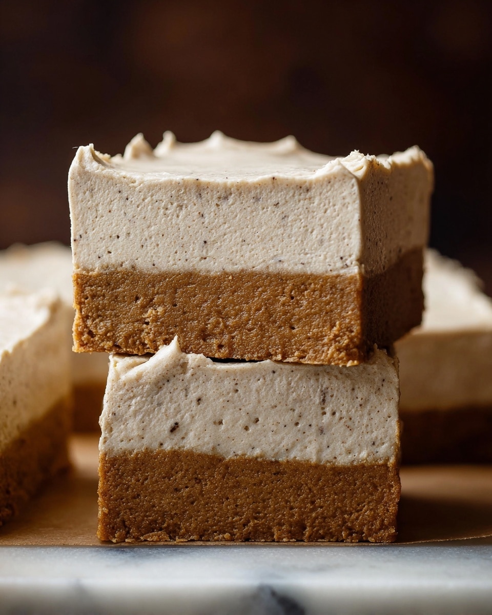 Gingerbread Brownies with Gingerbread Ermine Frosting