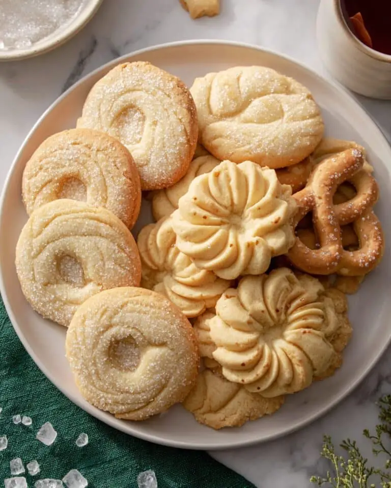 Danish Butter Cookies (Melt in Your Mouth)