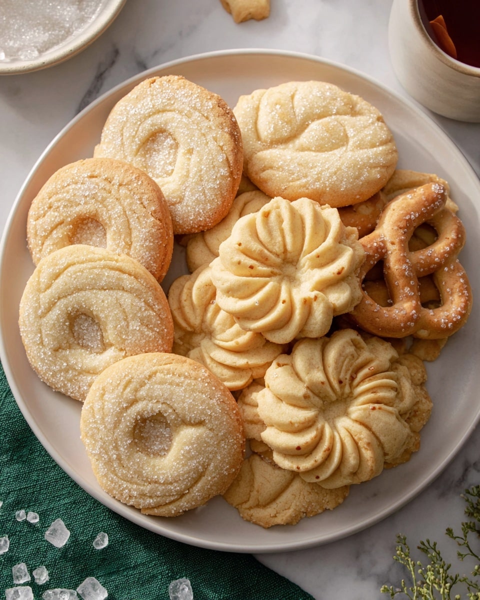 Danish Butter Cookies (Melt in Your Mouth)