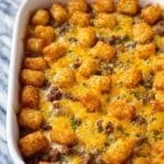 Tater Tot Sausage Breakfast Casserole
