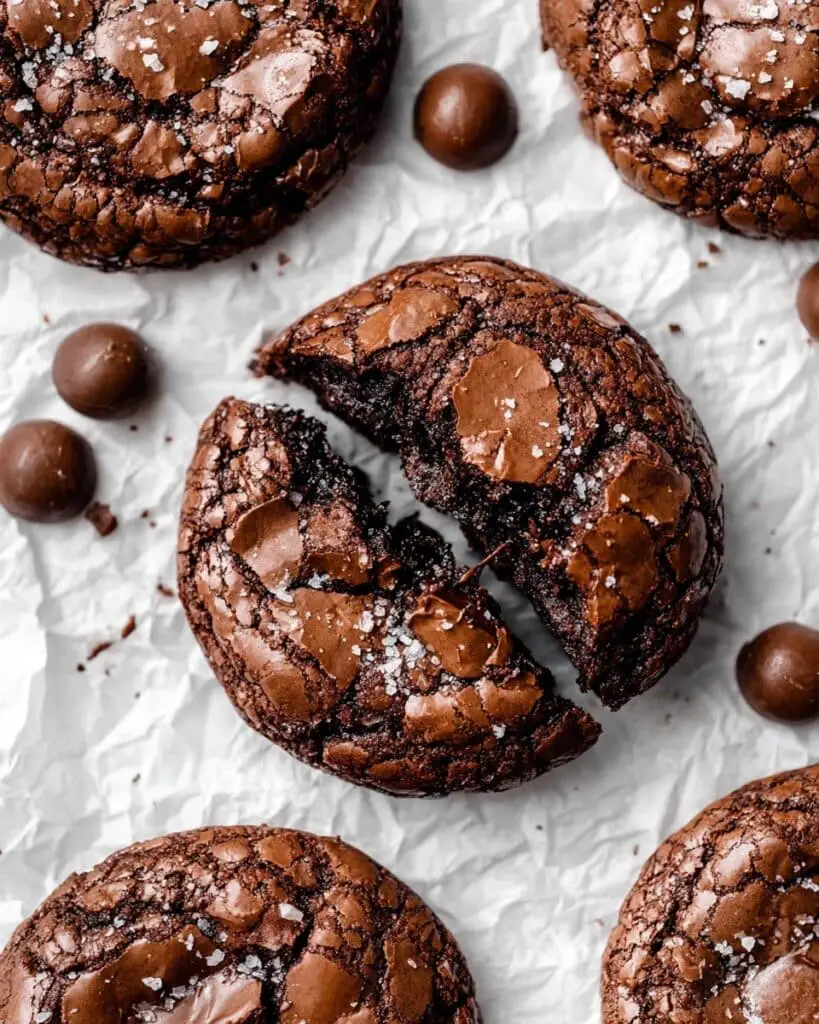 Fudgy Chewy Brookies (Brownie Cookies)