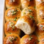Soft and Fluffy Garlic Bread Rolls