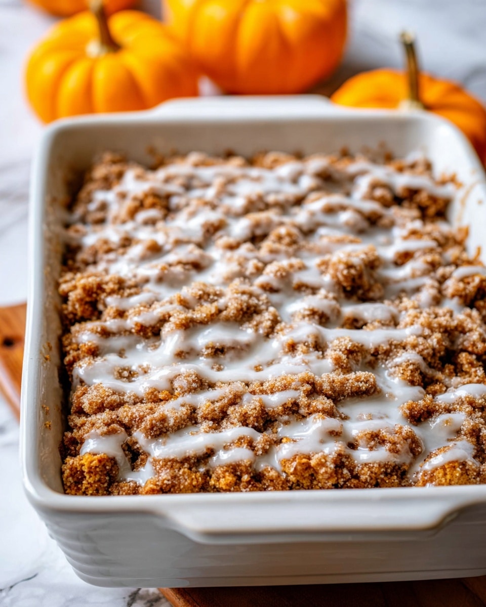 Pumpkin Coffee Cake with Streusel Topping